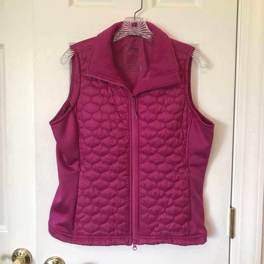 EUC L.L.Bean Thinsulate Quilted Vest size Medium